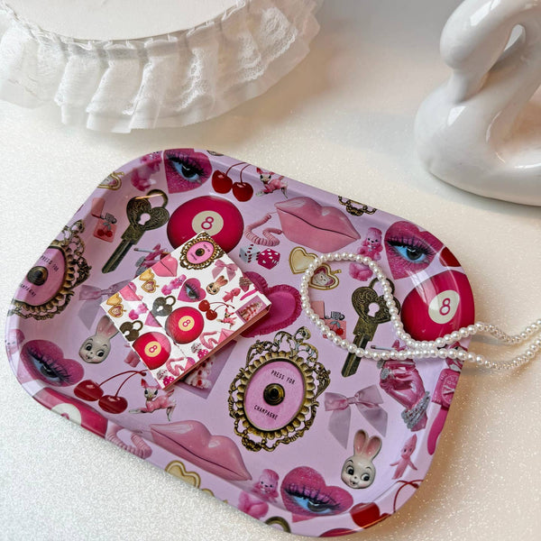 Pink Things Tray