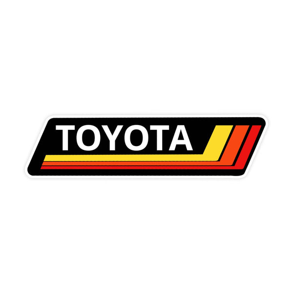 Retro Toyota Sticker