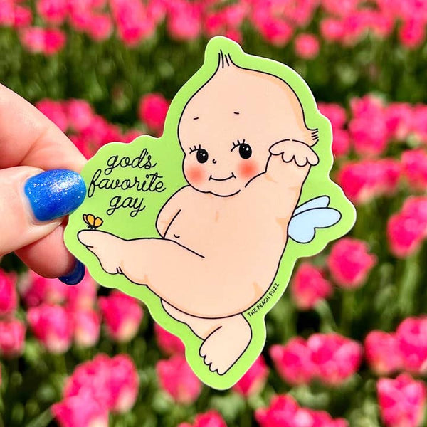 God's Favorite Gay Sticker