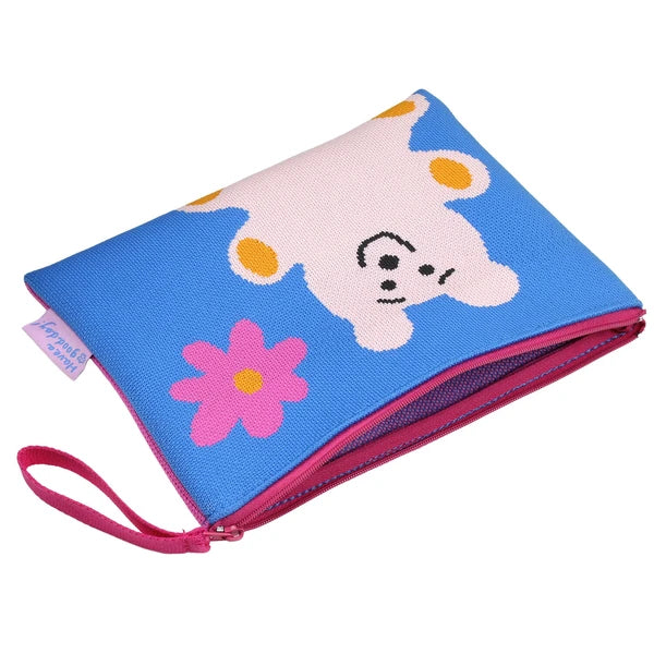 Chic Knit Pouch - Bear