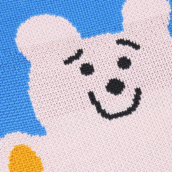 Chic Knit Pouch - Bear
