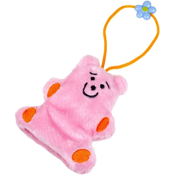 Chic Plush Key Case - Bear