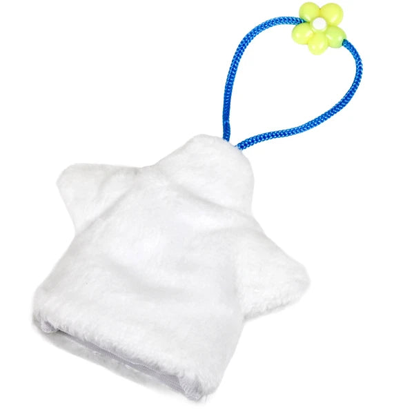 Chic Plush Key Case - Ghost