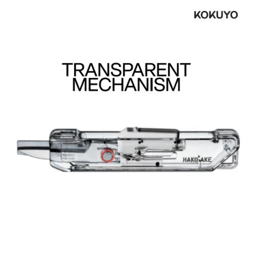 Hakoake 2 Way Portable Scissors - Transparent Series