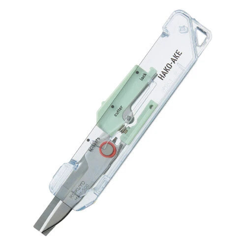 Hakoake 2 Way Portable Scissors - Transparent Series
