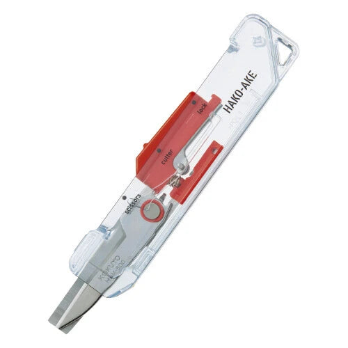 Hakoake 2 Way Portable Scissors - Transparent Series