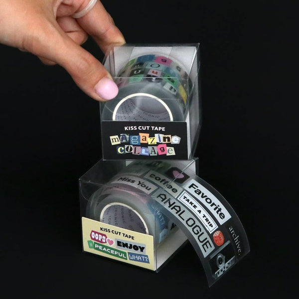 Magazine Collage Kiss Cut Tapes