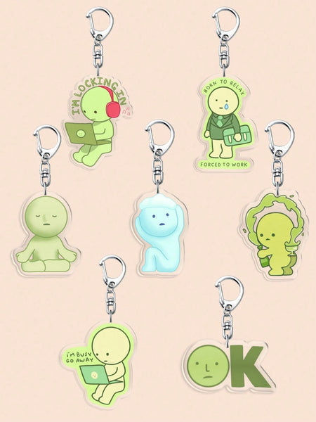 Smiski Keychains