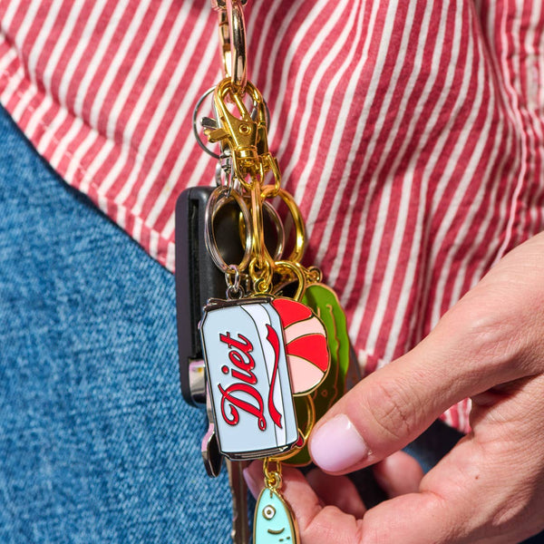 Diet Soda Keychain