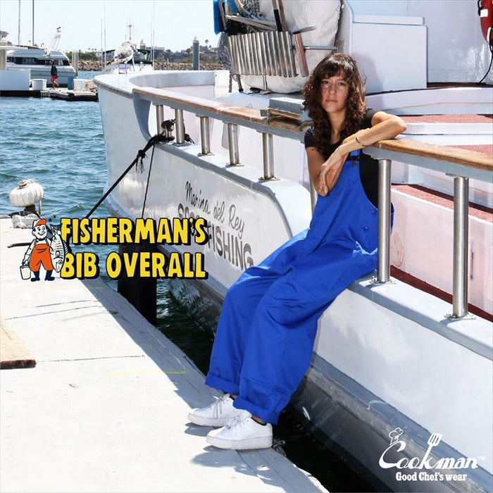 Cookman Fisherman's Bib Overall - Deep Blue – All The Feels
