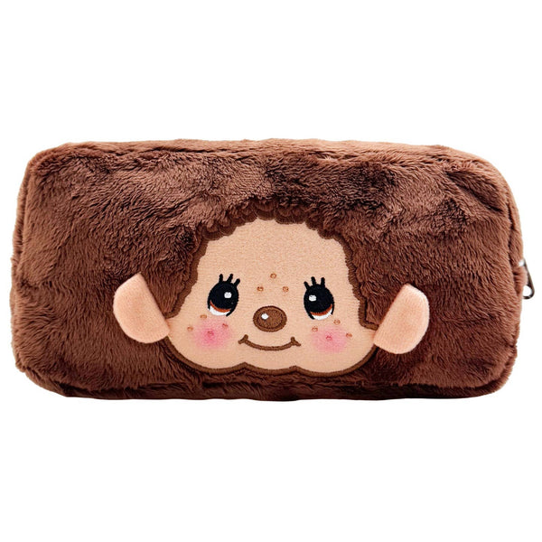 Monchhichi-Kun Plush Cosmetic Bag