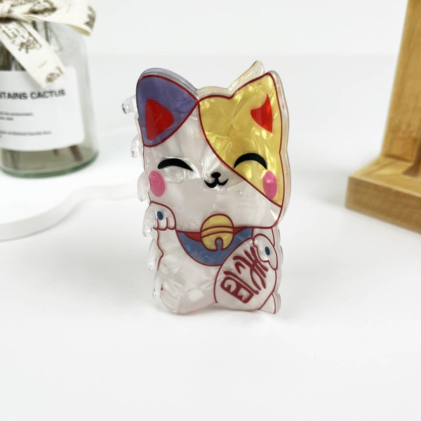 Japanese Lucky Cat Hair Claw
