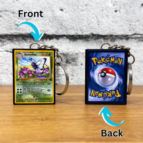 Pokemon Card Keychains