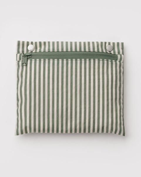 Everyday Cloud Bag - Sage Stripe