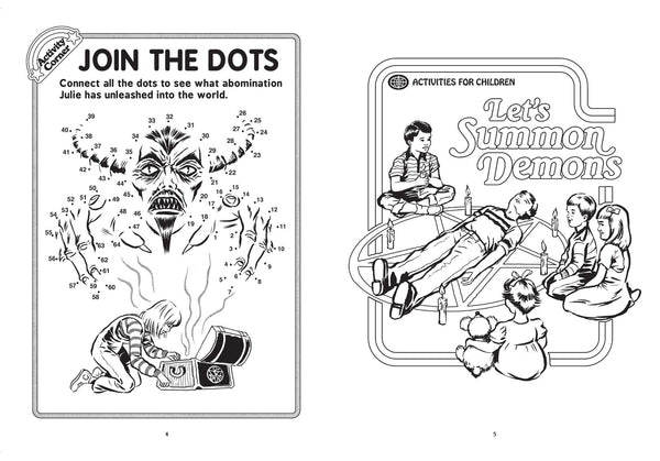 Let's Summon Demons: Coloring & Activity Book
