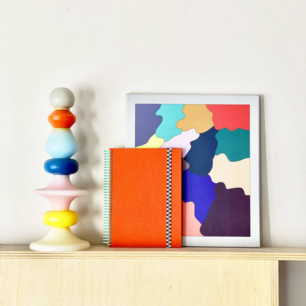 Canvas Notebook A5 - Coral