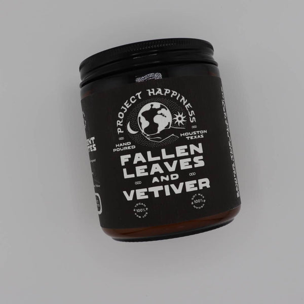 Fallen Leaves and Vetiver - 8 oz. Candle