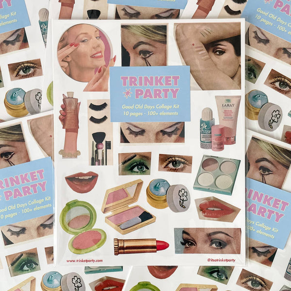 Good Old Days Collage Kit