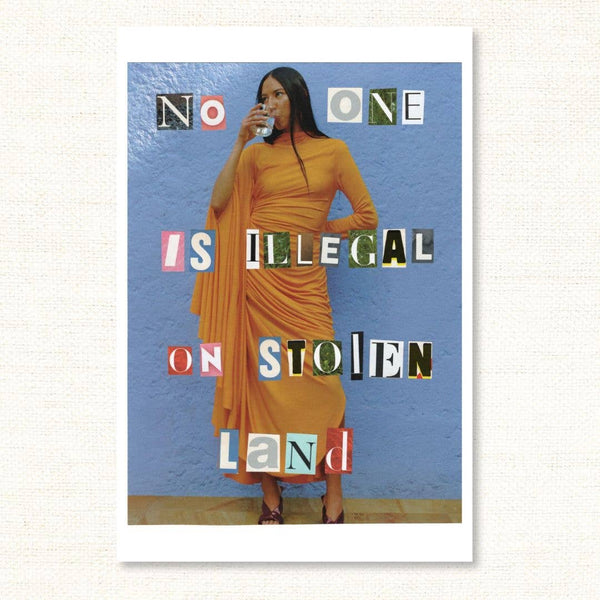 Collage Postcard Set