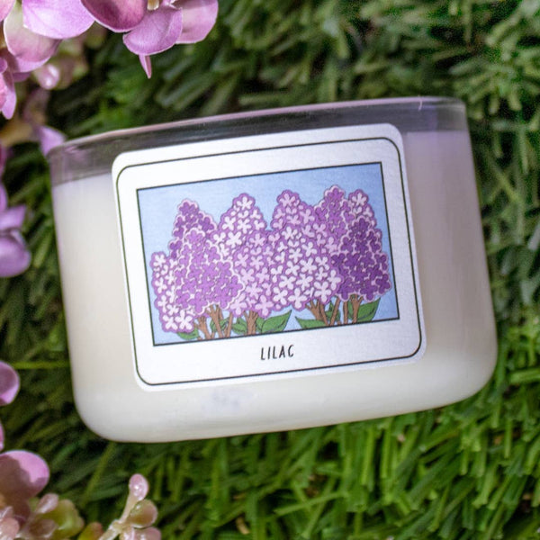 Lilac Candle