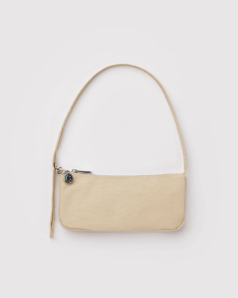 Nylon Pochette - Custard