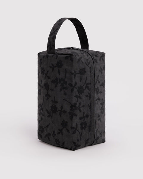 Dopp Kit - Charcoal Ditsy Floral