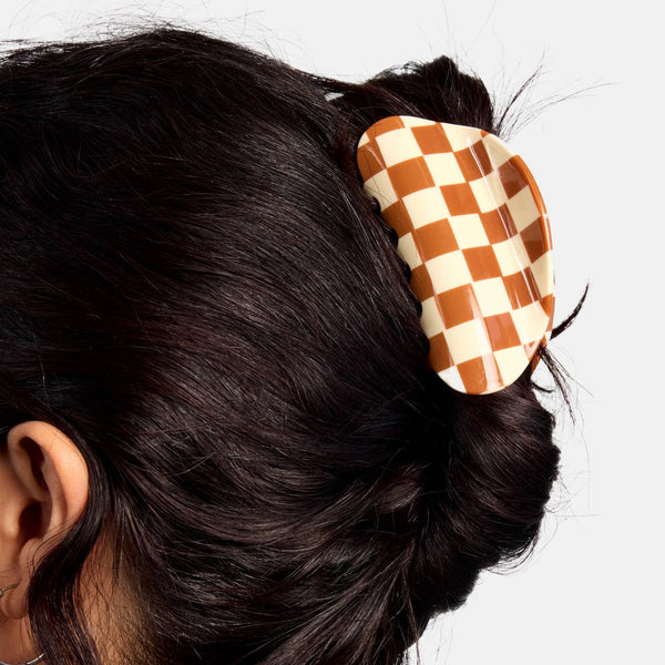 Checker Claw - Caramel