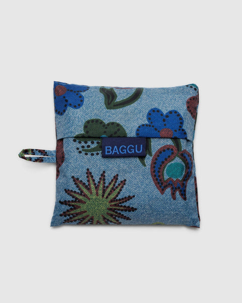 Standard Baggu - Digital Denim Birds