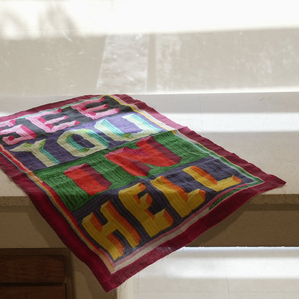 See You in Hell Tea Towel X Paul Yore