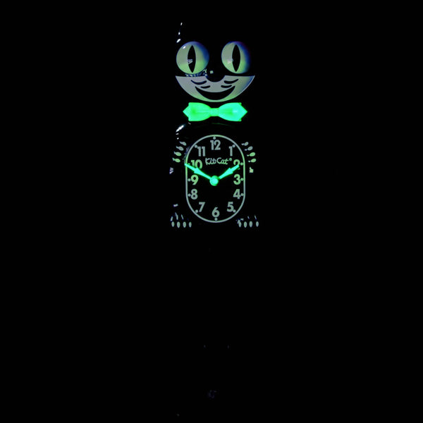Classic Black Glow Kit-Cat Klock
