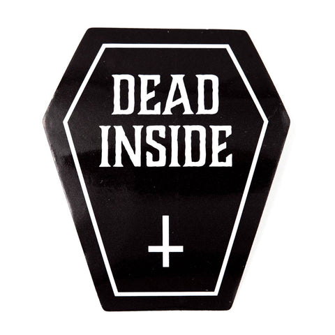 Dead Inside Vinyl Sticker