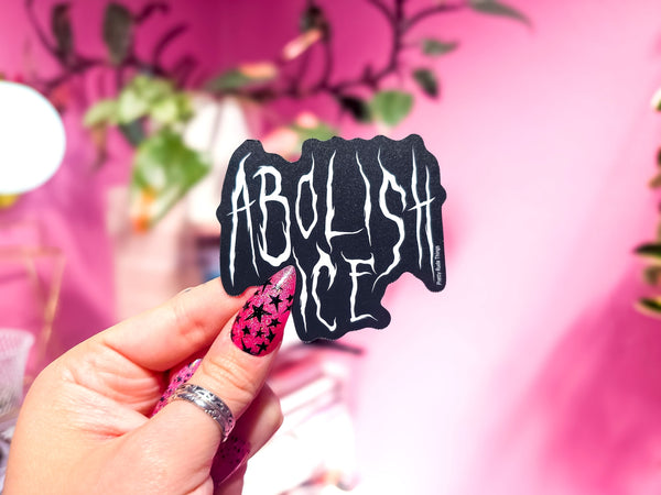 Abolish Ice Sticker