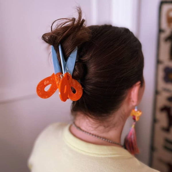 Scissors Hair Claw