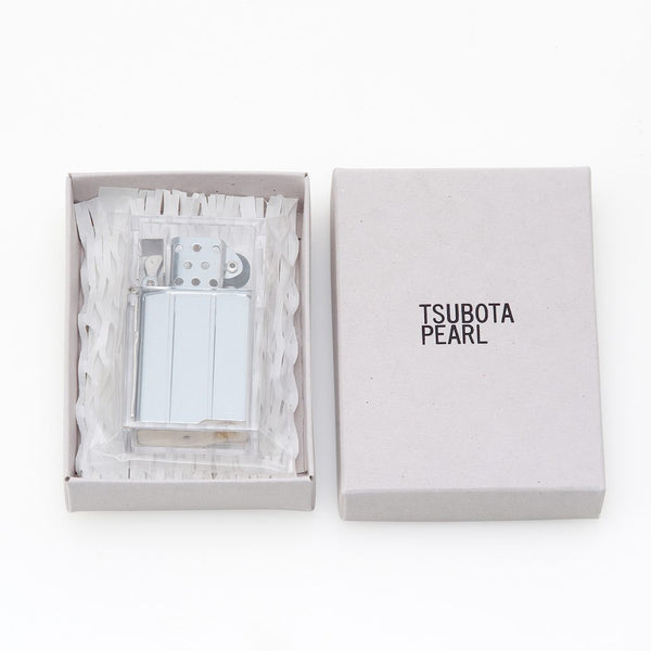 Hard Edge Petrol Lighter in Clear