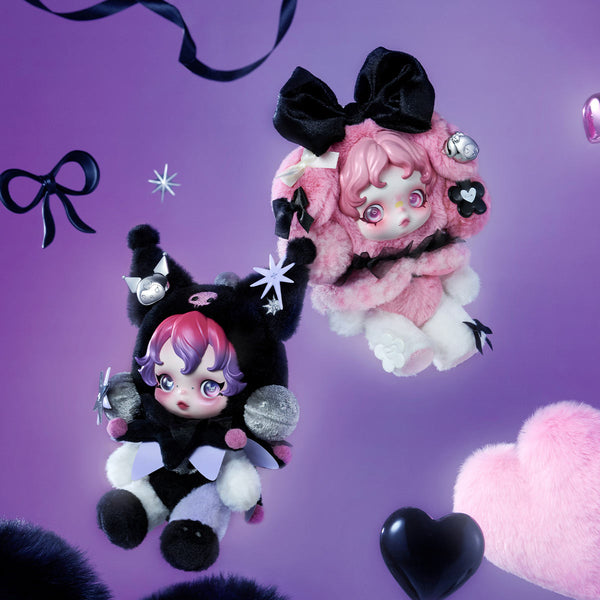 SKULLPANDA × MY MELODY Plush Pendant
