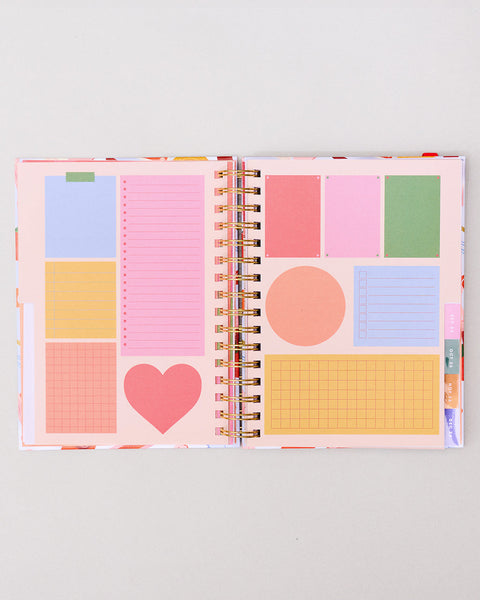 Medium 17-Month Academic Planner - Icons