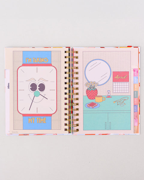 Medium 17-Month Academic Planner - Icons