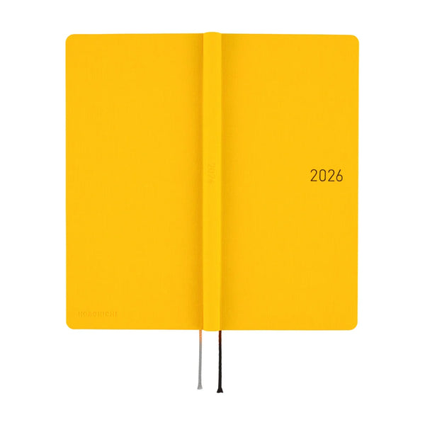 Hobonichi Techo 2026 Weeks Mega: Full Moon Yellow