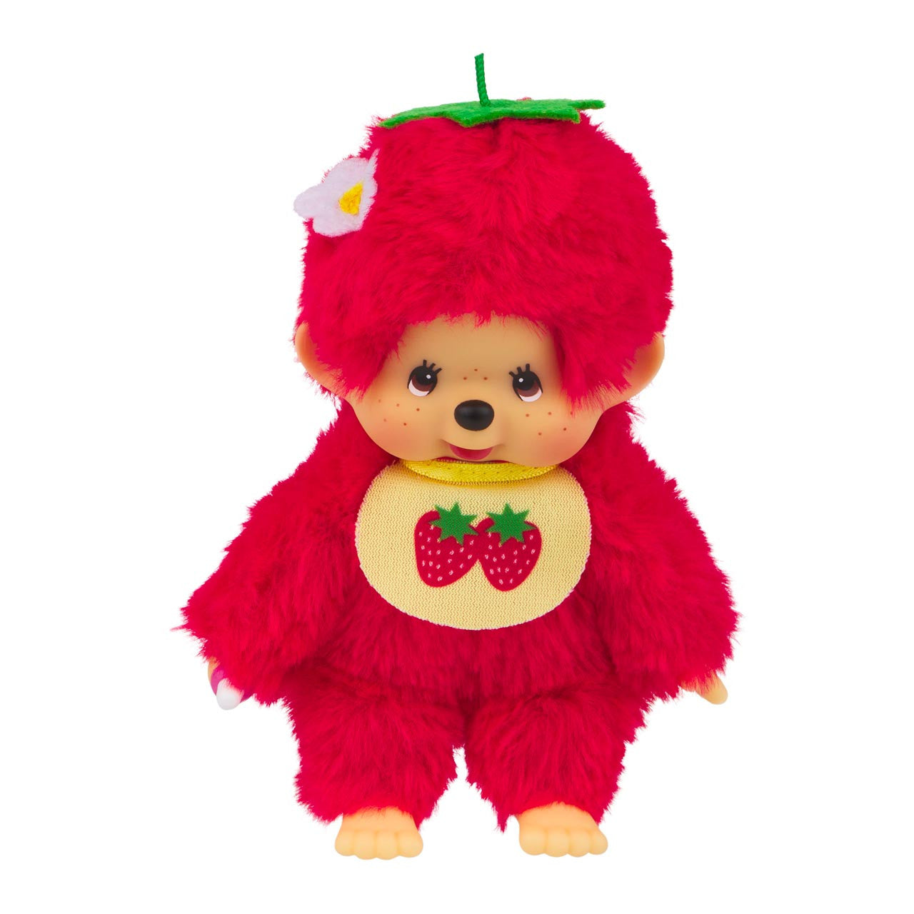 Monchhichi Fruit Color Plush Doll - Strawberry Red – All The Feels