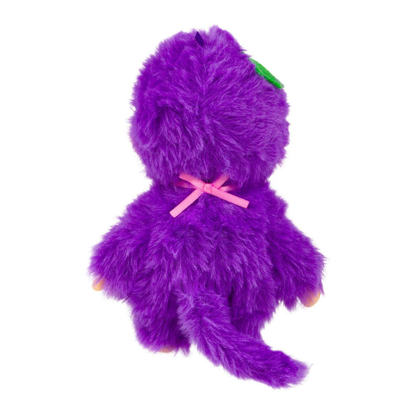 Monchhichi Fruit Color Plush Doll - Grape Purple