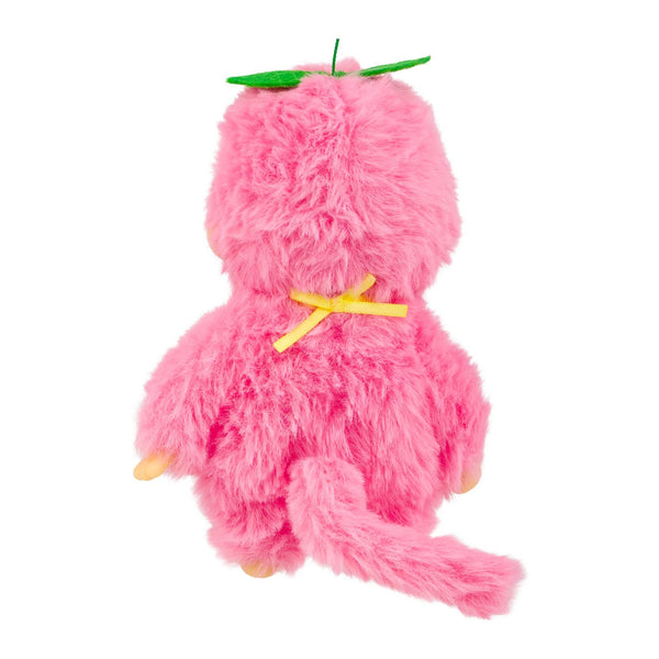 Monchhichi Fruit Color Plush Doll - Peach Pink
