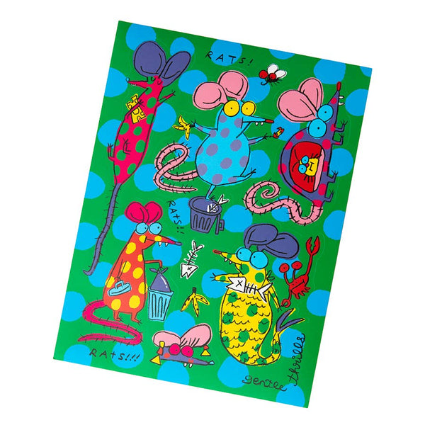 Rats Sticker Sheet