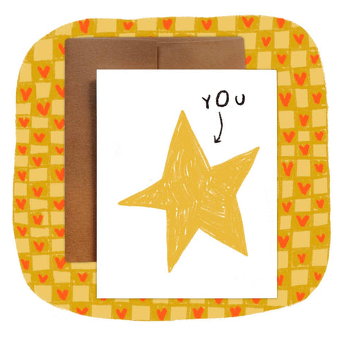 You Are A Star Card