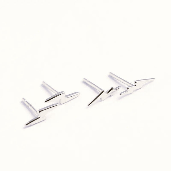 Lightning Bolt Thunderbolt Earrings