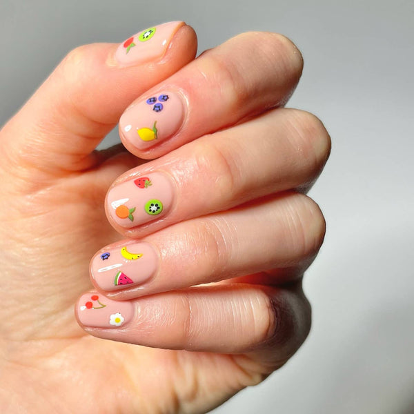 Nail Art Stickers - Teeny Fruits