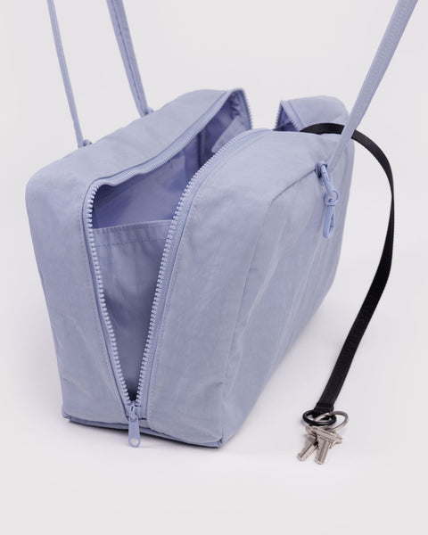 Medium Nylon Bowler Bag - Mist