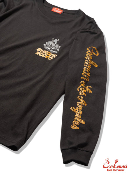 Cookman Long Sleeve Tees - Rodeo: Charcoal