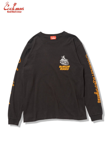 Cookman Long Sleeve Tees - Rodeo: Charcoal