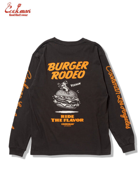 Cookman Long Sleeve Tees - Rodeo: Charcoal