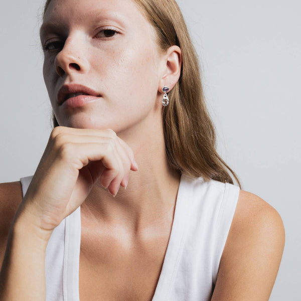 Avery Earrings in Sterling Silver